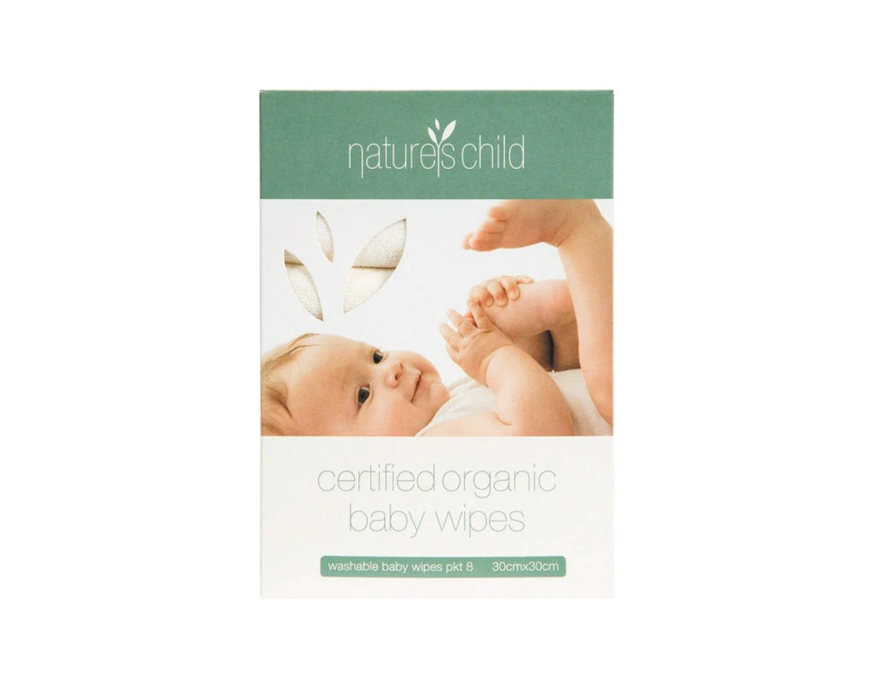 Natures Child – Organic Cotton Reusable Baby Wipes