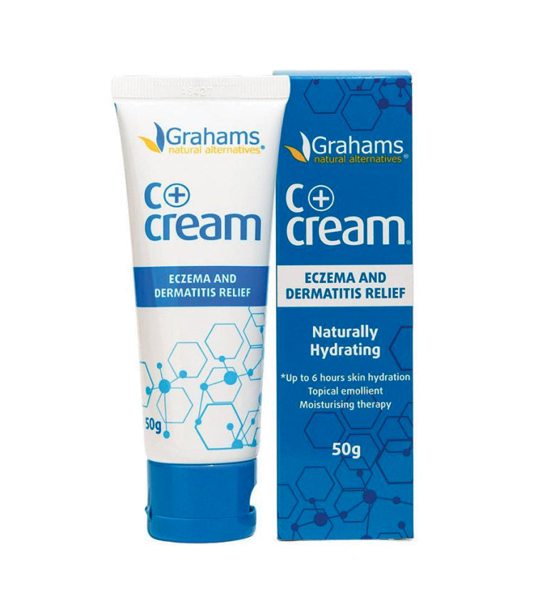 Grahams Natural – C+ Cream (Eczema & Dermatitis Relief) - Fragrance-Free Products