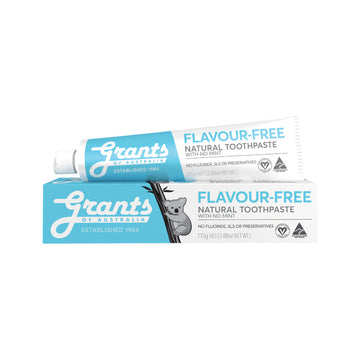 Grants of Australia – Flavour Free Natural Toothpaste